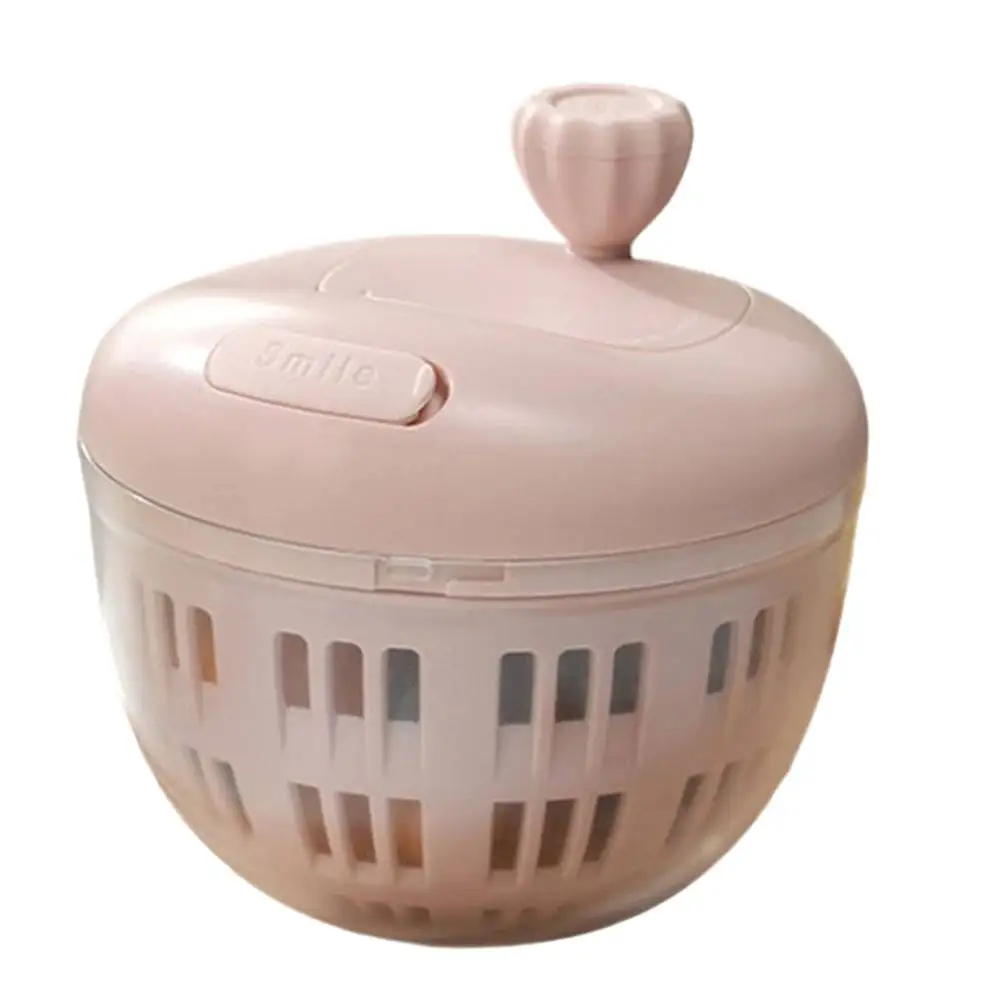 

Salad Preparation Tool Food Gadget Fruit Washer 14.5*14.5*12CM Salad Spinner Convenient Operation Easy Operation