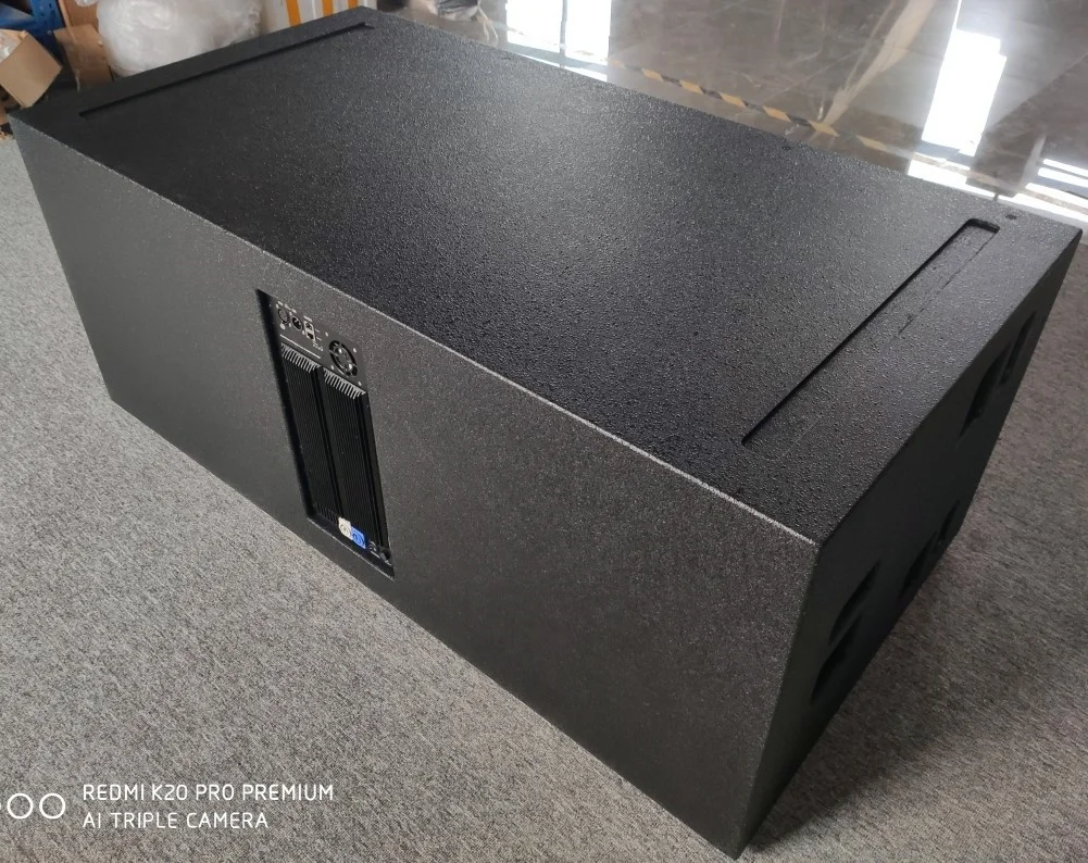 

K218A Dual 18 Inch 2000 Watt High Power Active Dsp Speaker Subwoofer Audio Equipment