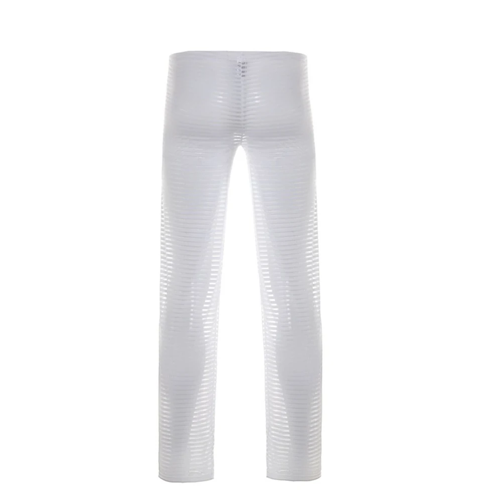 Брюки мужские брюки универсальные нейлоновые пижамы прозрачные аксессуары дышащая удобная модная домашняя одежда