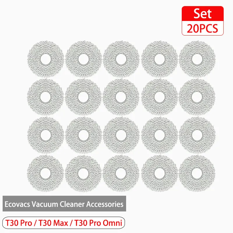 Voor Ecovacs Deebot T30 Pro Omni/T30 Max/YEEDI M12 Pro + Accessoires Belangrijkste Zijborstel Filter Mop stofzak Vervangende Onderdelen