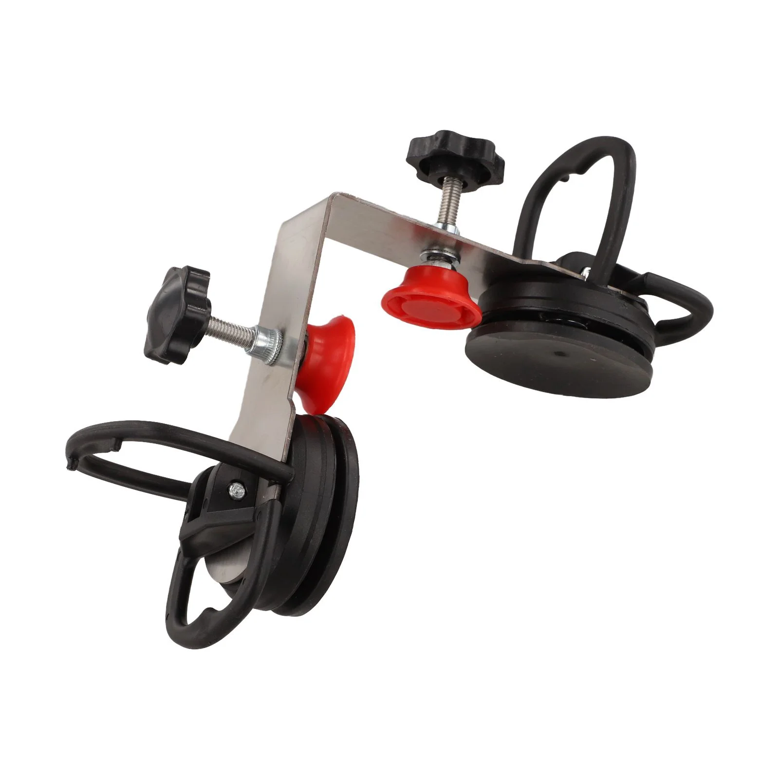 90 Degree Seam Setter for Tile and For Stone Leveling Featuring Heavy-Duty Steel Frame Rubber Suction Cup and Adjustable Knobs