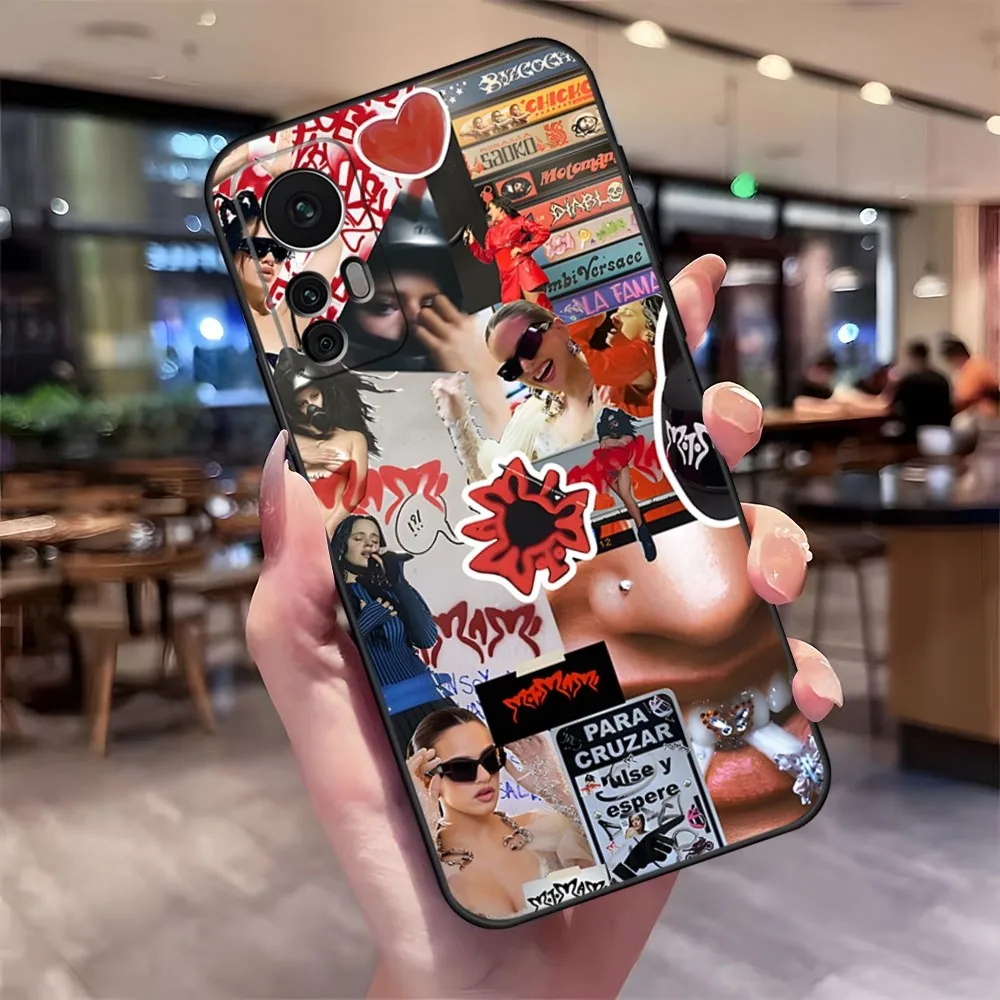 Linda capa de telefone Rosalia Pienso en Tu, design de luxo para Redmi 9 9A 7A 10 8A 10A 8 Note 11 10S 7 11S Plus POCO X3 Pro