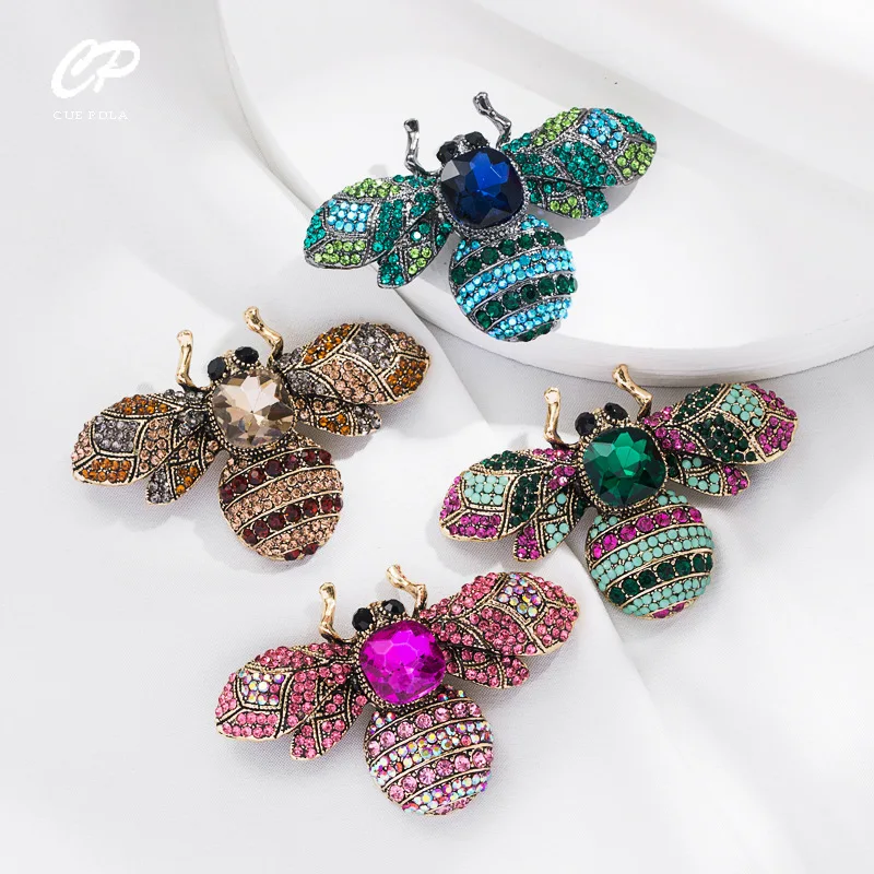 Trendy Corsage Temperament Bee Shape Brooch Pin High-quality Cute Personality Accessories Female