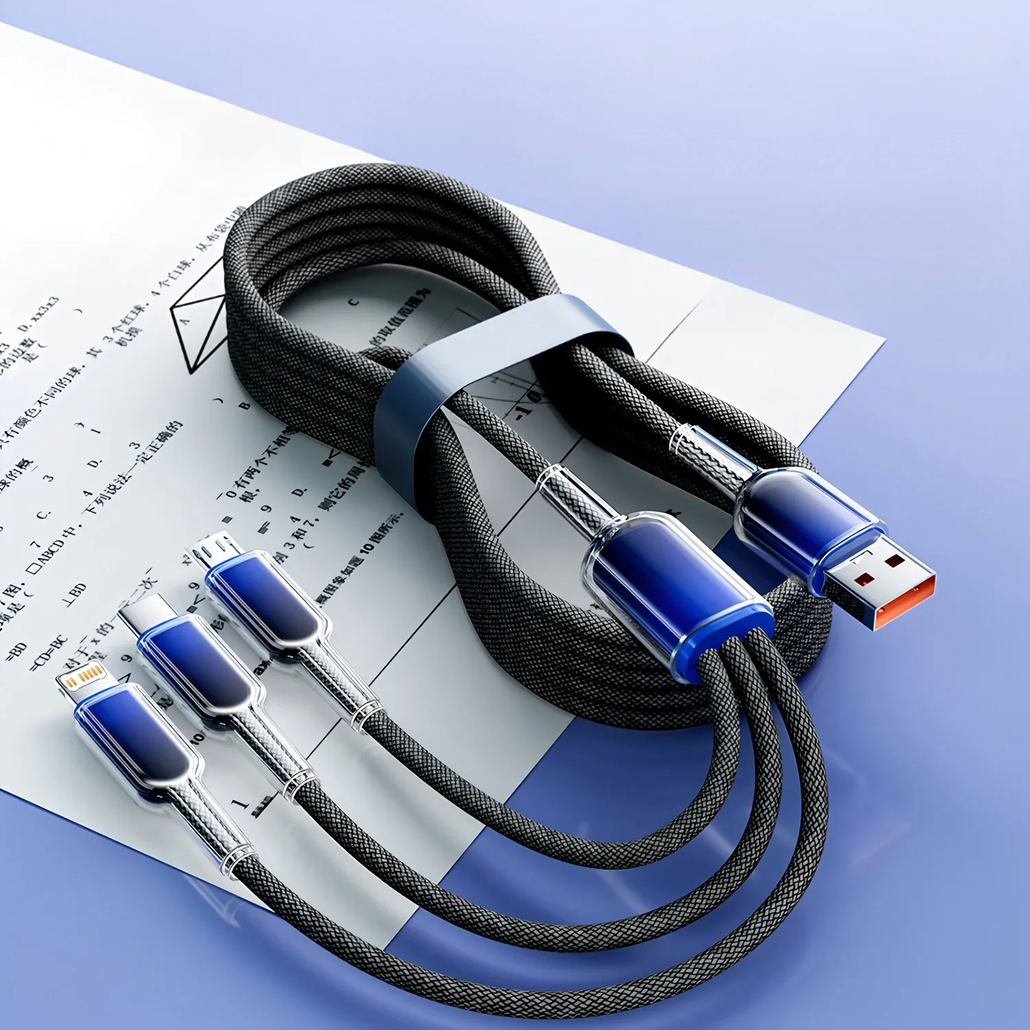 3 In 1 Usb Charge C…