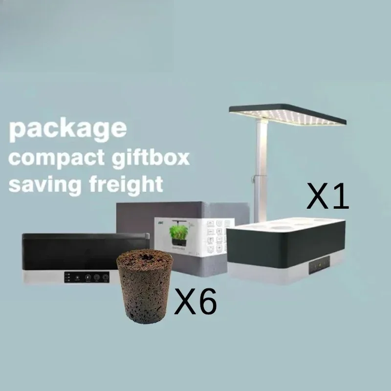 OEM Customized smart garden indoor herb garden planters hydroponic growing systems kitchen smart planter pot