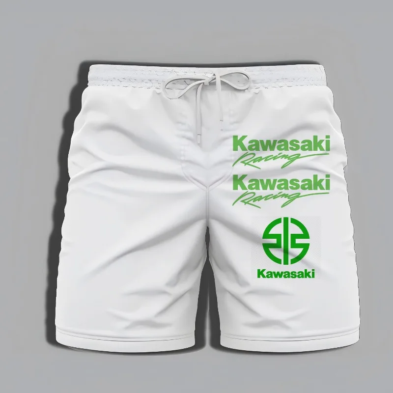 Kawasaki Adventure Gym 2025 新しいエクストリーム スポーツ オートバイ ファッション、エレガンス、高品質メンズ ビーチ パンツ