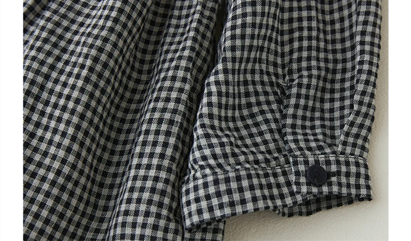 2026 Patchwork Fashion Black White Plaid Autumn Dresses Office Lady Work Dress Japanese Style Women Spring Casual Long Clothing