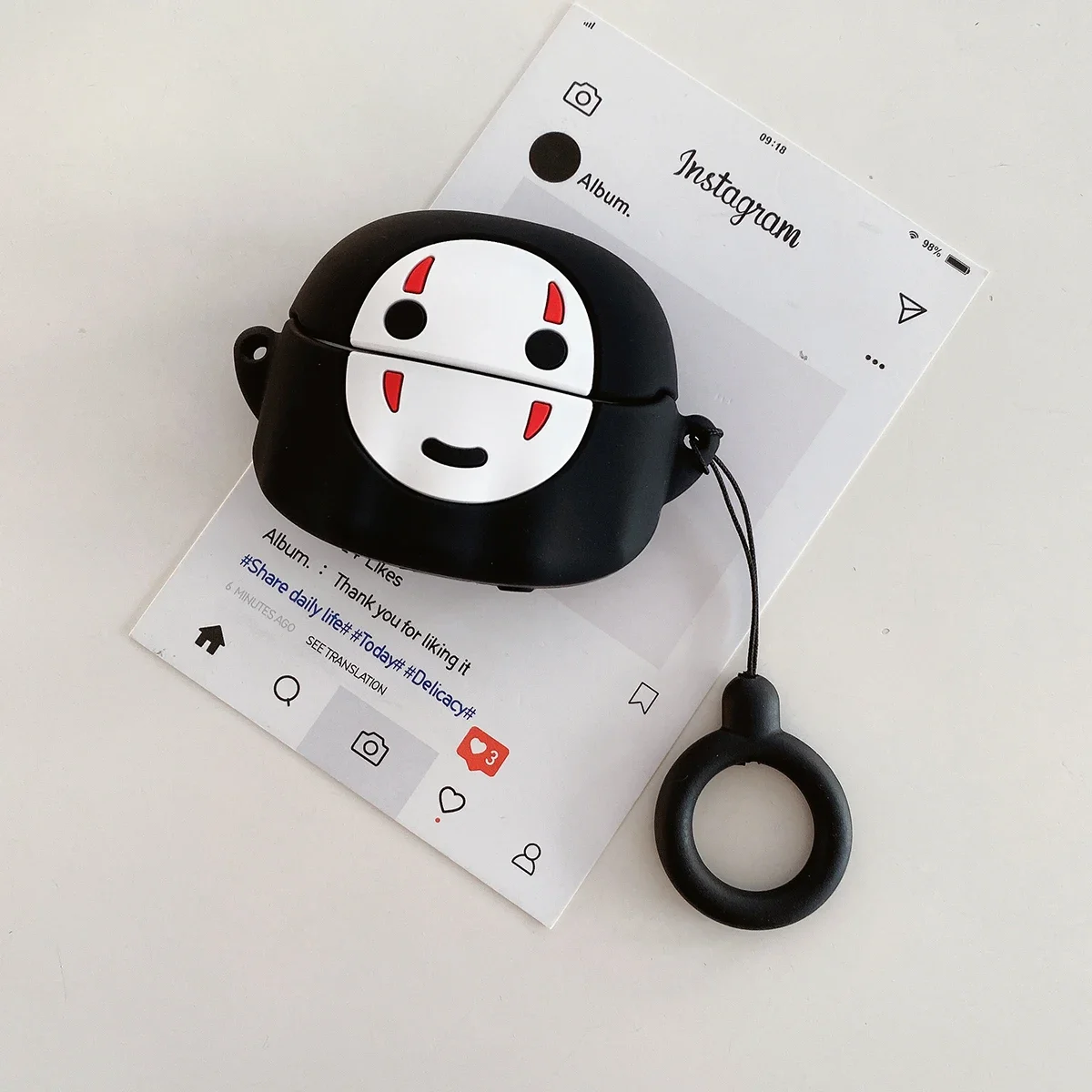 Cartoon human face Earphone Case For Samsung Galaxy Buds 3 pro Silicone protective Headphones anti-fall Soft Cover Accessories