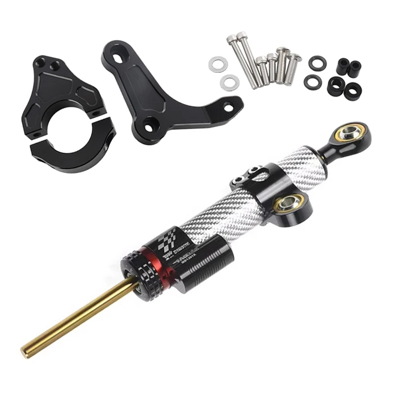 

Accessories Steering Stabilizer Directional Damper Mounting Bracket For YAMAHA XMAX 300 250 X-MAX XMAX300 XMAX250 2017 - 2024