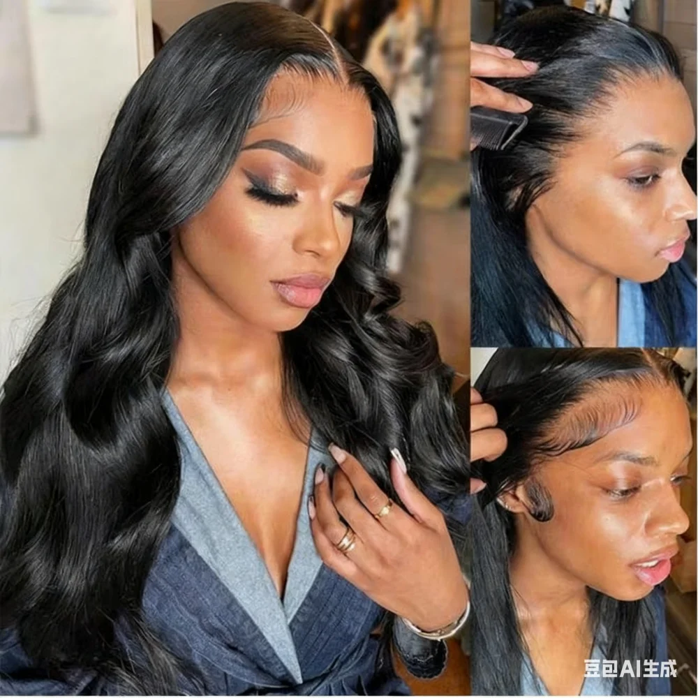 الجسم موجة خصلات الشعر المستعار الإنسان 13x4 13X6 HD الدانتيل الباروكة الأمامية شعر الإنسان ريمي 5x5 غلوليس الدانتيل إغلاق الباروكات للنساء