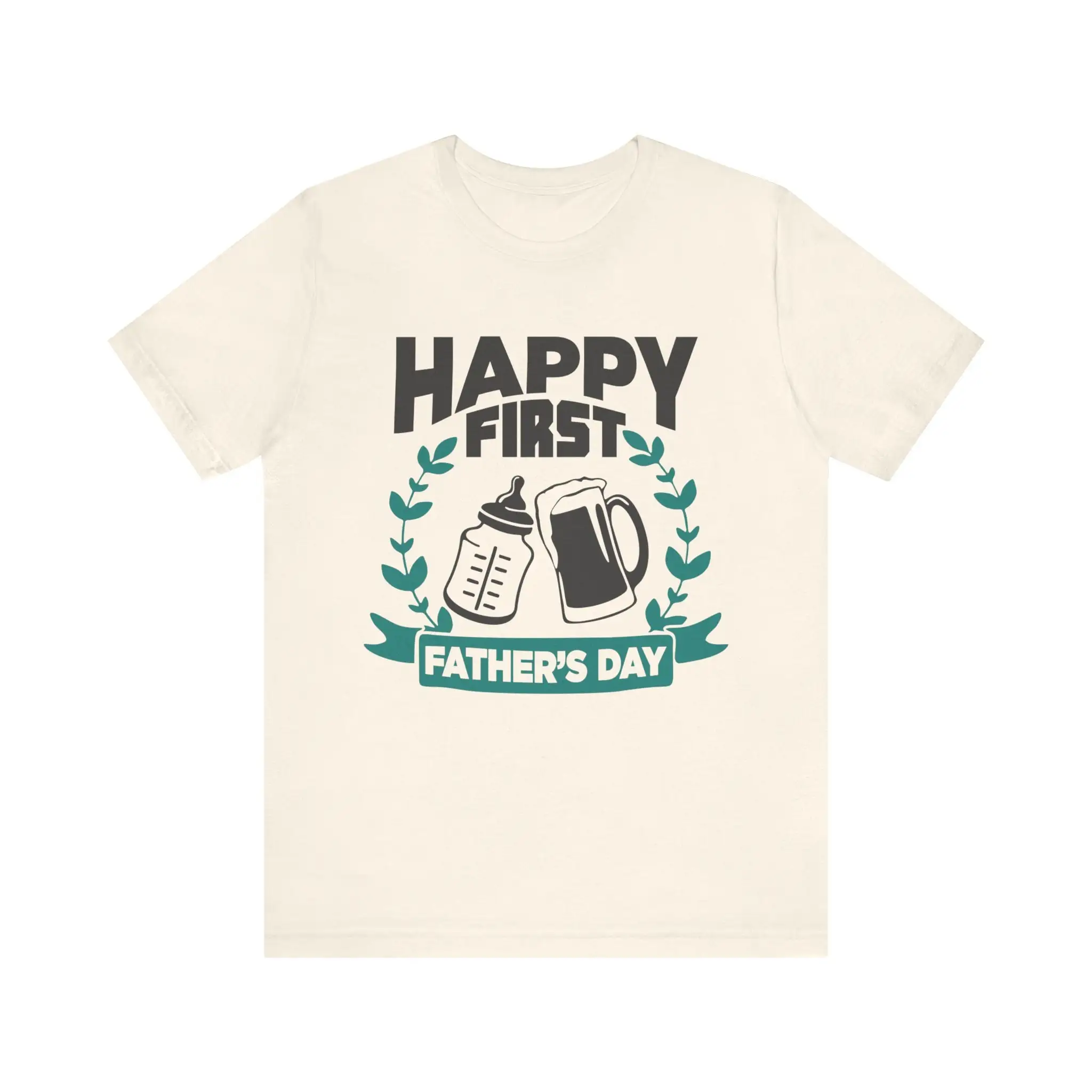 Happy First Father'S Day T Shirt Celebratory New Dad Memorable Time