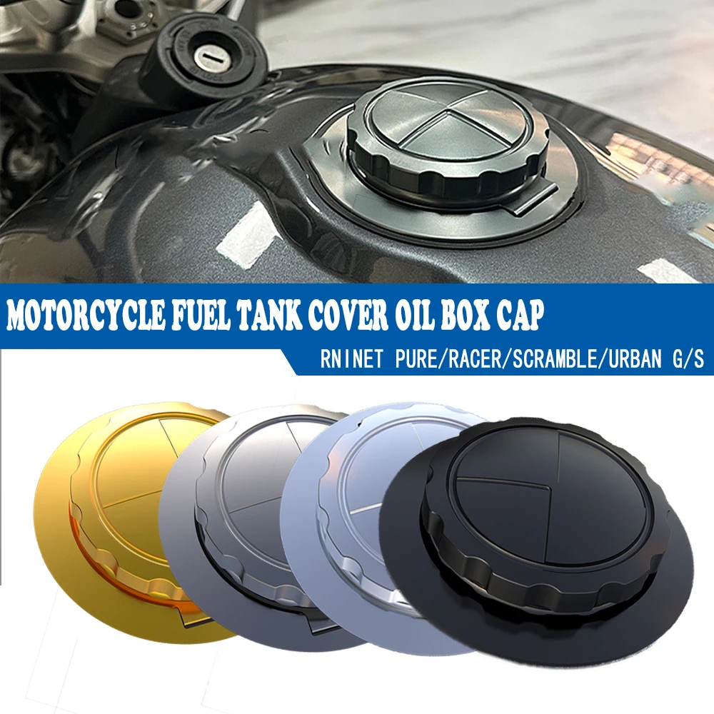 

Motorcycle CNC Accessories Fuel Tank Cap Cover Guard Protector For BMW R NINET Pure RNINET Racer R nineT Scramble Urban G/S R9T