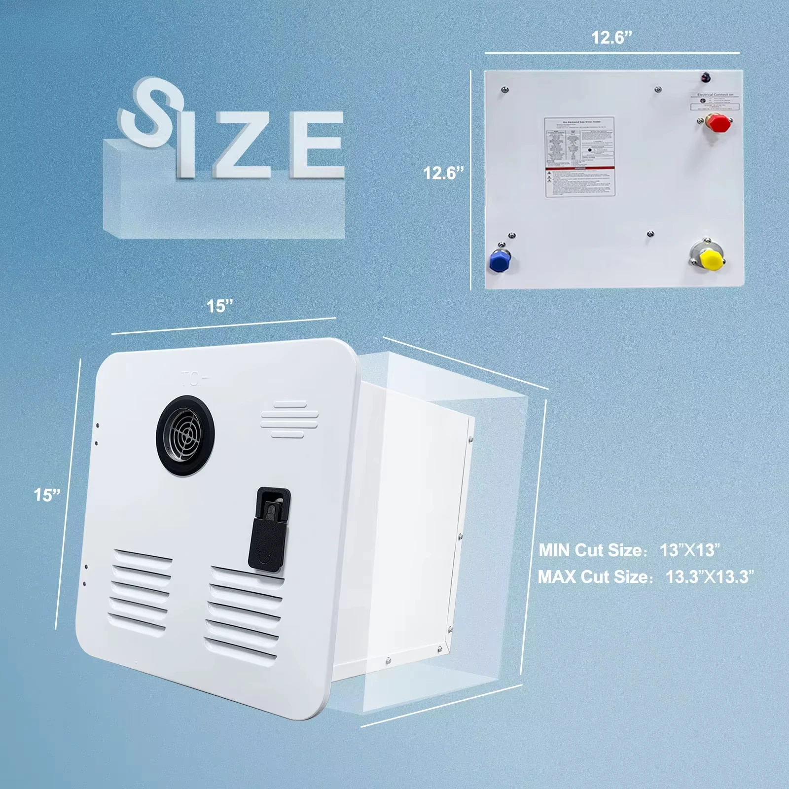 

2026 hot sale OGMIE New 10L Camping RV Tankless Water Heater