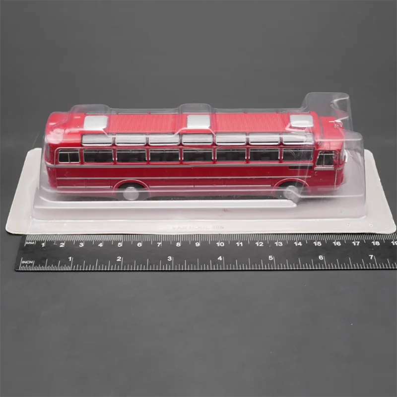 Diecast 1:43 Scale Ixo Van Hool 306 Belgian Bus Alloy Vehicle Model Finished Simulation Collection Decoration Gift Toys Display