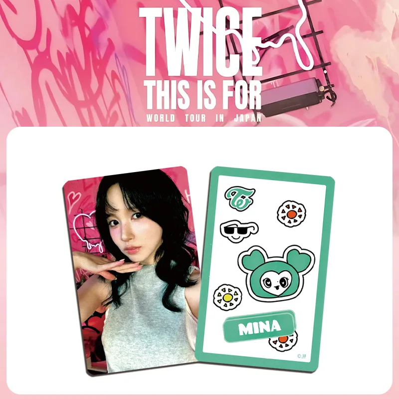 KPOP Idol TWO THIS IS FOR Merch Photocard New Album Lomo Cards Photobook Fan Collection Card Poster Postcard Photos Gift