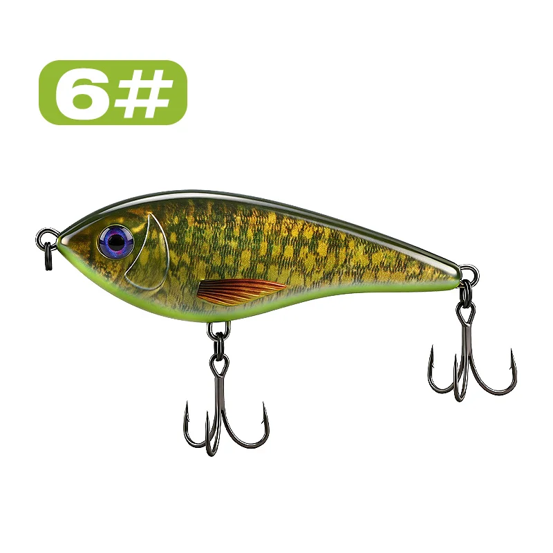 WEIHE 1 Stück Modell B 10cm/35g Köder Sinkender Hartköder Angelköder