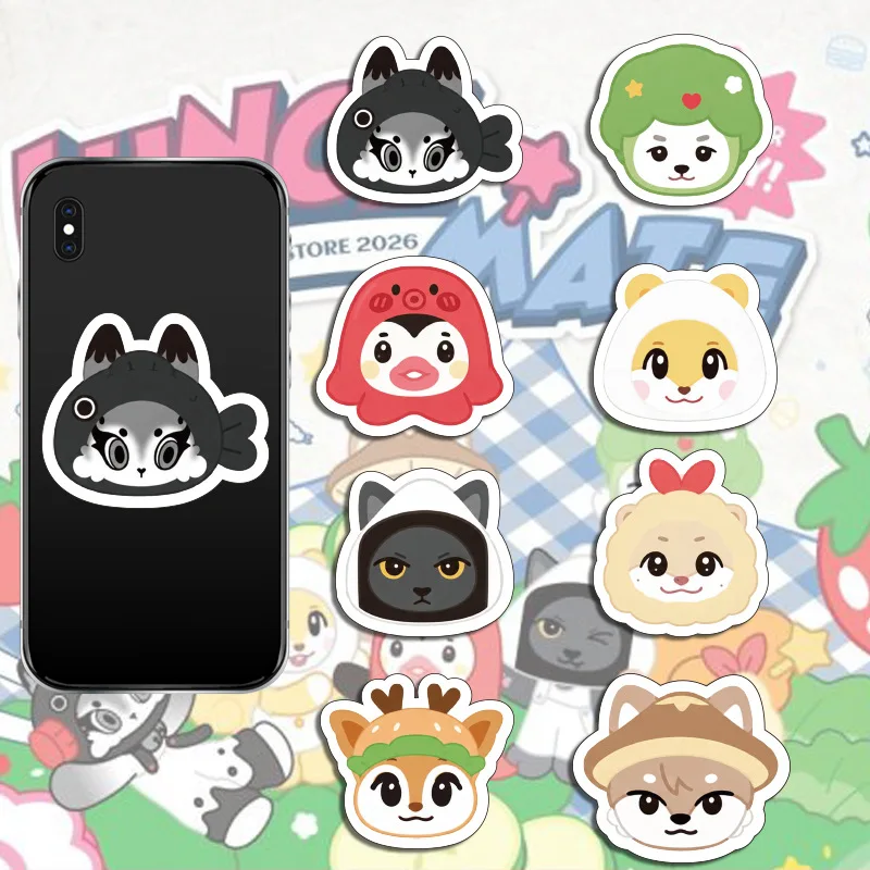 Idol Boy NEXZ Cartoon New Style Mobilephone Acrylic Airbag Retractable Bracket HARU HYUI SEITA YU SOGEON YUKI TOMOYA Fans Gifts