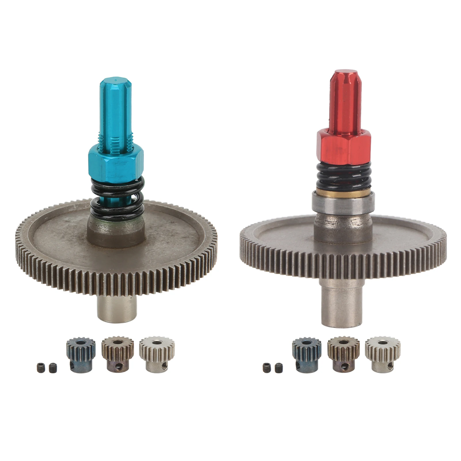 

91T Slipper Gear Set Differential Upgrade Parts Metal Gear Assembly for Arrma Senton 1/10 RC Cars