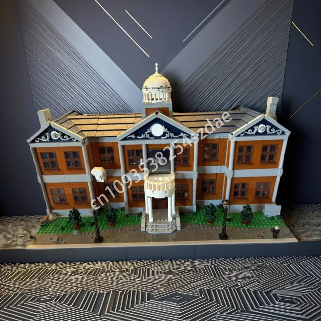 

4325 шт. MOC Mutant Team Mansion, супергерои, строительные блоки, логическое мышление, решение проблемы, креативное проектирование