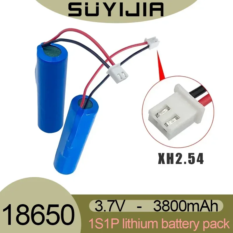 1S1P 18650 Rechargeable Lithium Battery 3.7V 3800mAh Suitable for Electric Toothbrush Bluetooth Speaker Bateria 3 7v Recargable