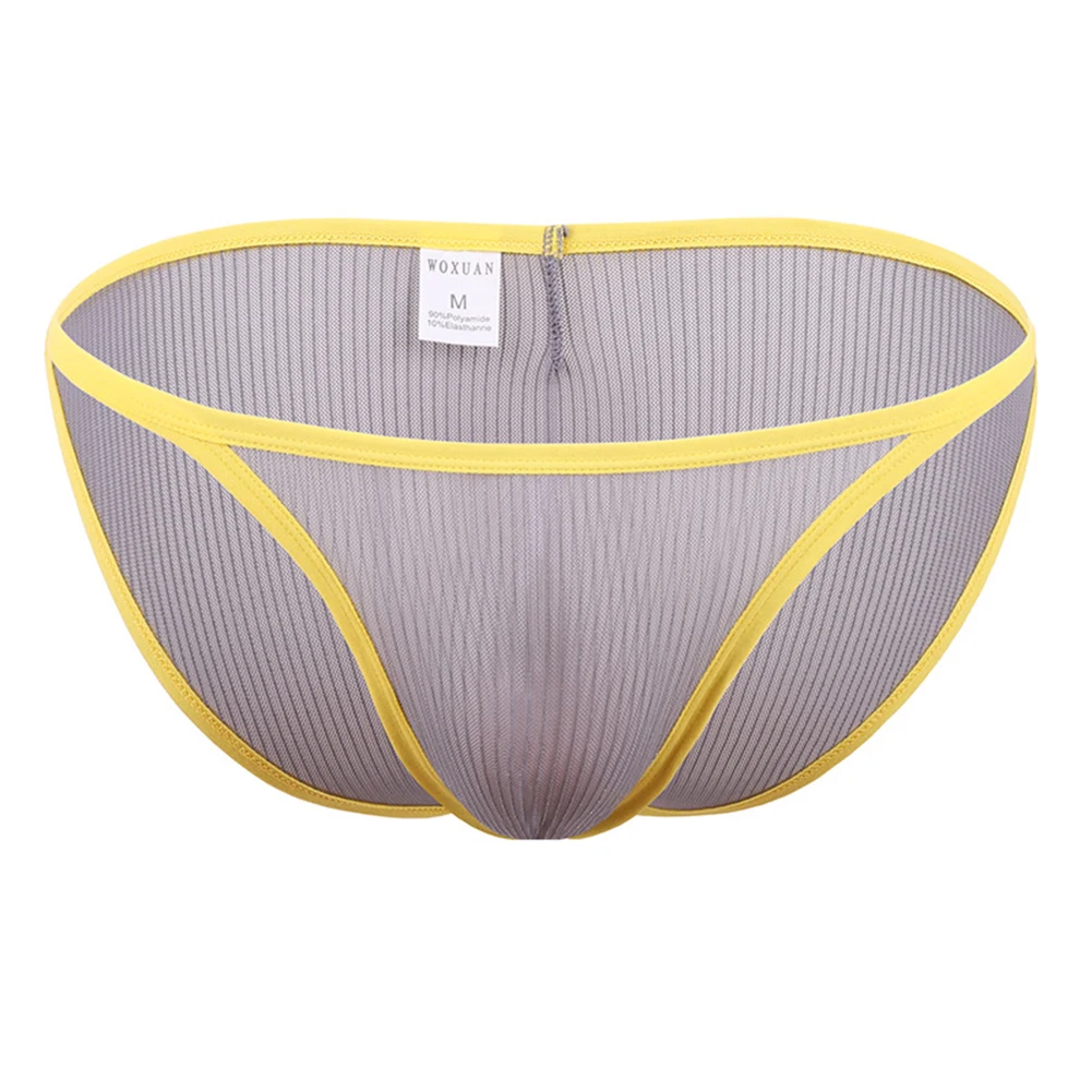 Breathable Mesh Men Underpants with Stretch Fabric and Gold Spot Detail Designed for Comfort and Everyday Wear