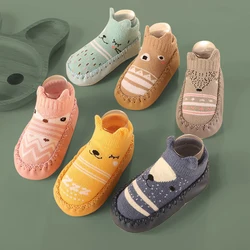 Baby Socks Shoes Infant Color Matching Cute Kids Boys Shoes Doll Soft Soled Child Floor Sneaker Toddler Girls First Walkers