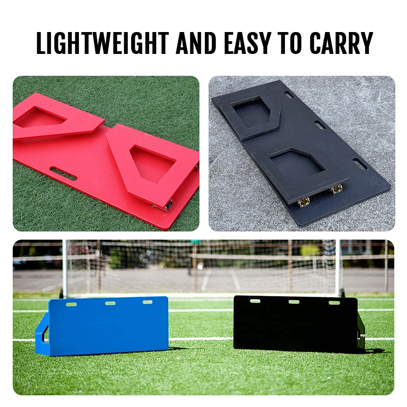 

Складной футбольный отбойник для проходящей стены, футбольное оборудование для тренировок, литой пластик в под давлением включает в себя режущее обслуживание