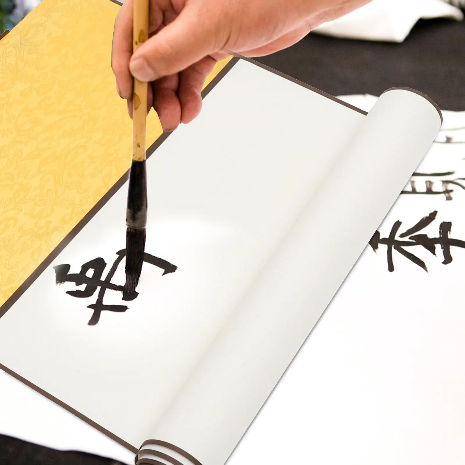 4-pecas-de-pergaminho-em-branco-para-caligrafia-papel-para-pintura-chinesa-pergaminho-de-parede-artistico-multifuncional-com-absorcao-de-tinta-adequado-para-escrita-e-pintura