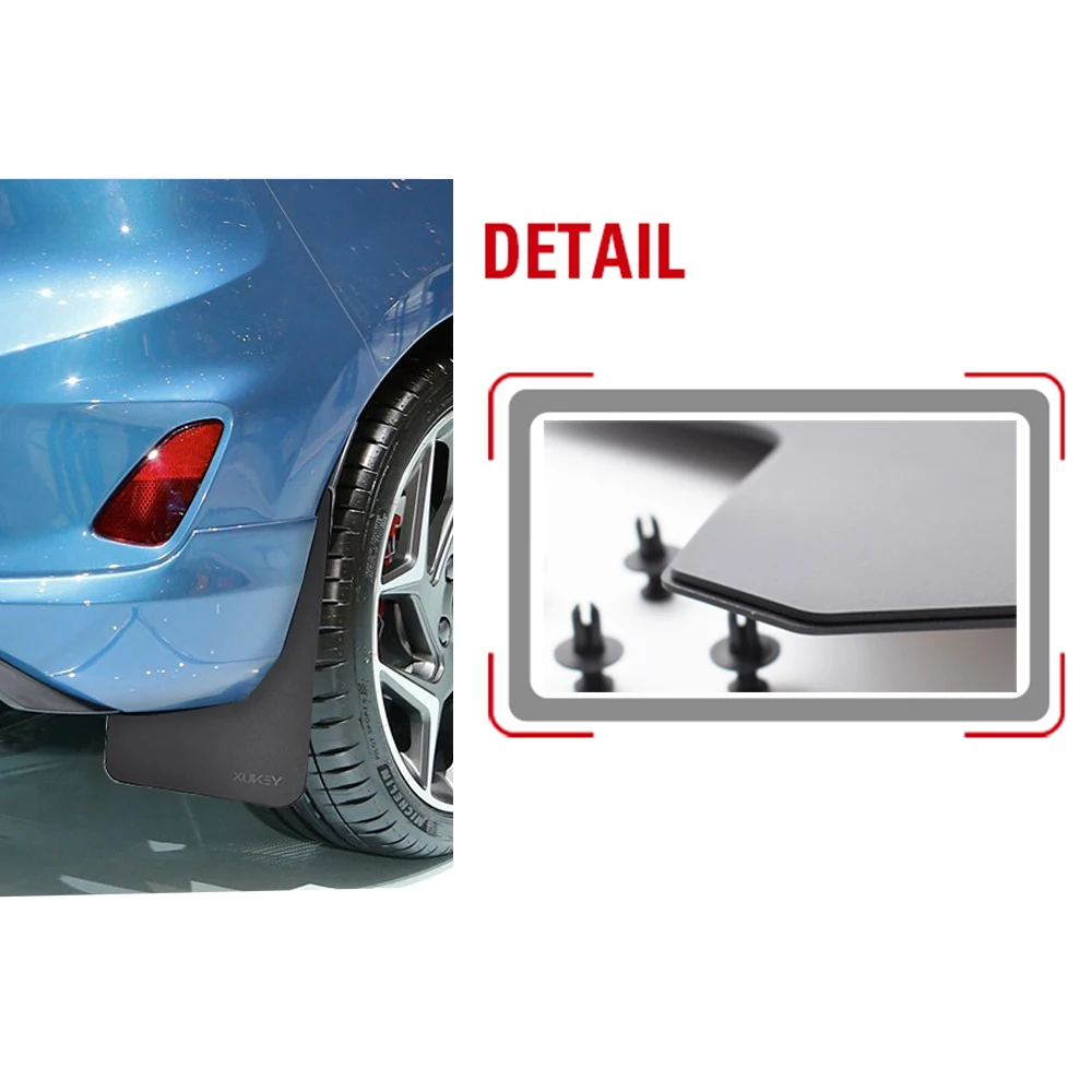 For Fiesta ST ST150 ST180 ST200 ST500 Blue RS SE MK6 MK6.5 MK7 Mk7.5 MK8 S Mud Flaps Mudflaps Splash Guards Mudguards Fender