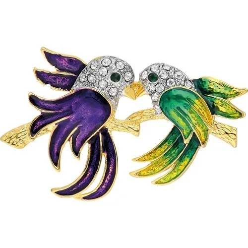 Getss Br008 Parrot Pattern Bijoux Brooch