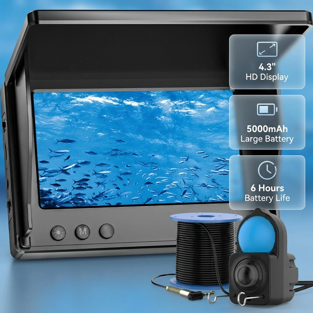 Balık Bulucu Sualtı Kamerası 1 - Fishing Boat Depth Finder incelemesi ve fiyatı