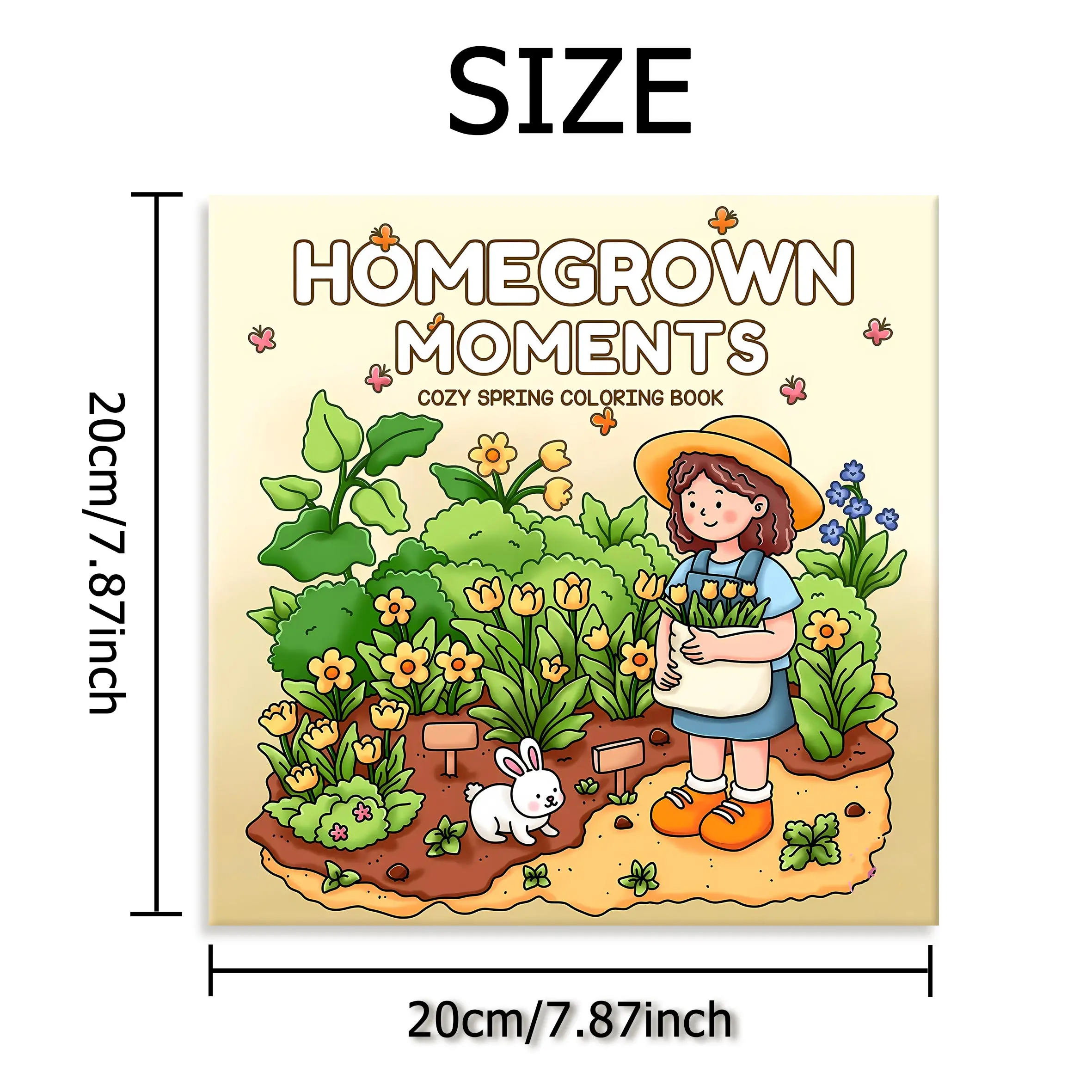 MOMENTES HOMEGROWN: livro para colorir para adultos com atividades diárias fofas e aconchegantes para relaxamento (colorir espaços aconchegantes)
