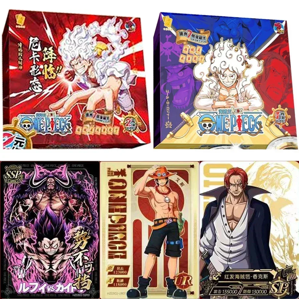 

New One Piece Card Luffy Empress Nami Zoro Robin Bounty Card Anime Peripheral Collection Cards Toys Gifts Little Dinosaur