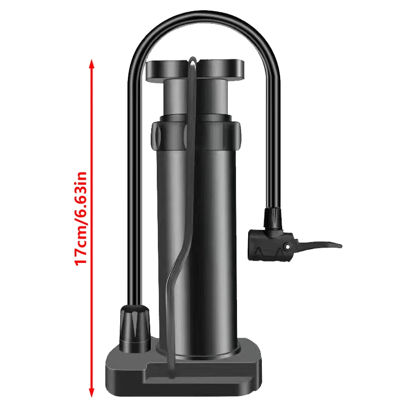 مضخة القدم دراجة نارية دراجة سيارة طوافة بلاستيكية للسباحة الكرة دواسة المدمجة توفير العمالة التضخم المنزلية مضخة متعددة الوظائف