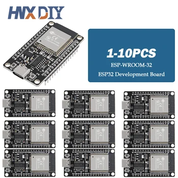 1-10pcs ESP32 development board TYPE-C CH340C WiFi + Bluetooth ultra-low power consumption dual core ESP32-DevKitC-32 ESP-WROOM-32