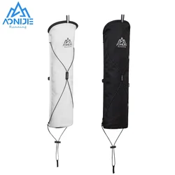 AONIJIE E4418 Newest Lightweight External Hiking Pole Storage Bag Fish Bone Pocket Opening Tightening Buggy Bag