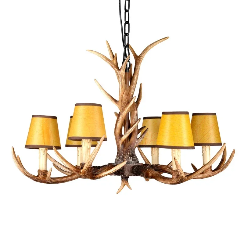 

DORIAN Nordic Antler Pendent Lamp American Retro Living Room Dining Room Villa Coffee Shop Clothing Store Decoration Chandelier