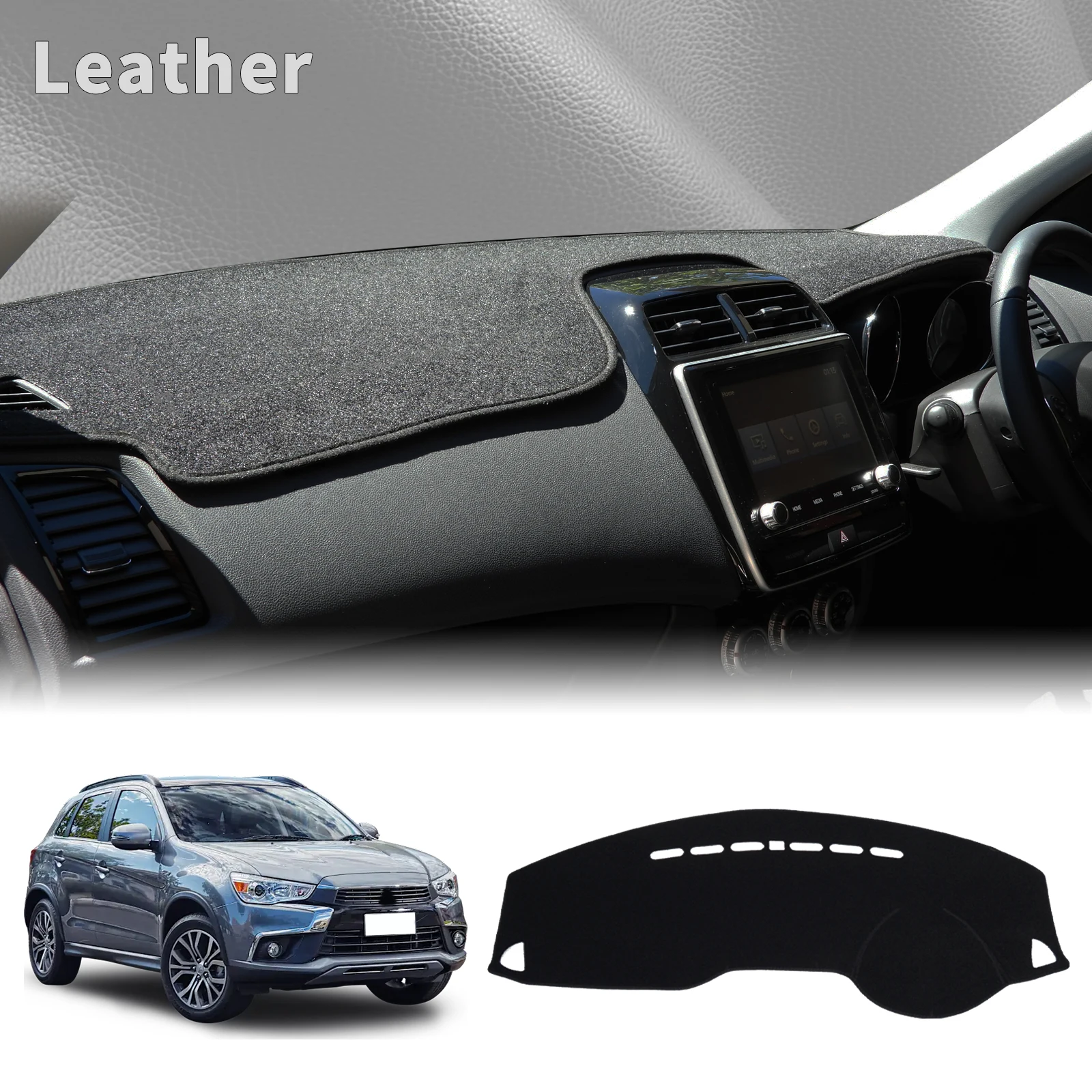 

for Mitsubishi ASX 2011-2021 Outlander Sport Peugeot 4008 GA XA Dashmat Dashboard Cover Pad DashMat Sunshade Protective Carpet