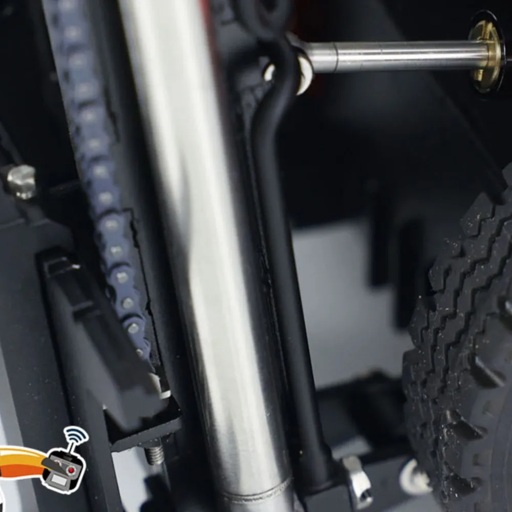 

Customized LESU RC Hydraulic Forklift RTR 1/14 Scale Remote Control Fork Lift Truck Transfer Car Model with Warning Light Sounds