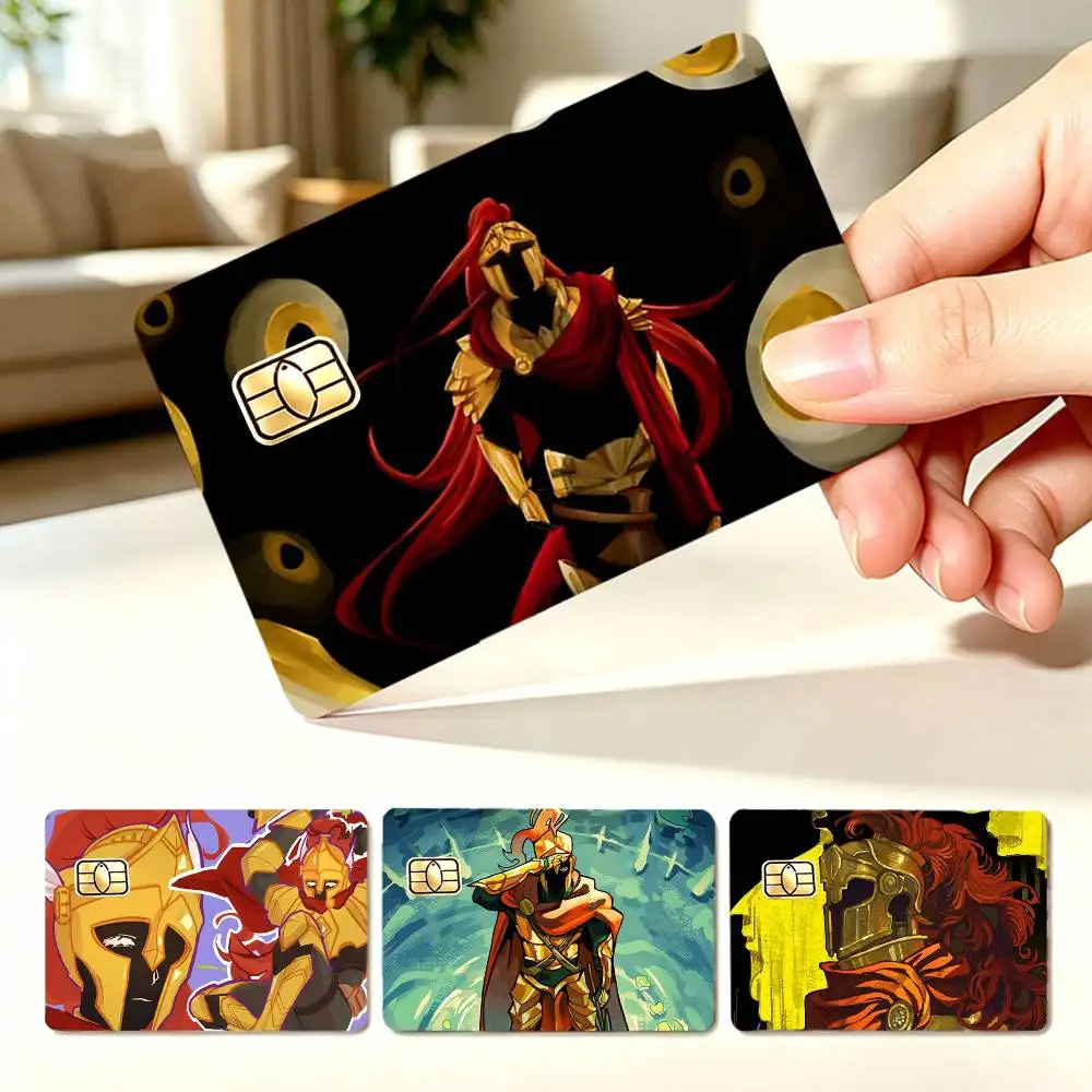 Dark Fantasy D-D3rlord3 Printed Canvas  4pcs 1Set Card Stickers Small Waterproof Chip 4PCS Card Sticker Anti-Scratch