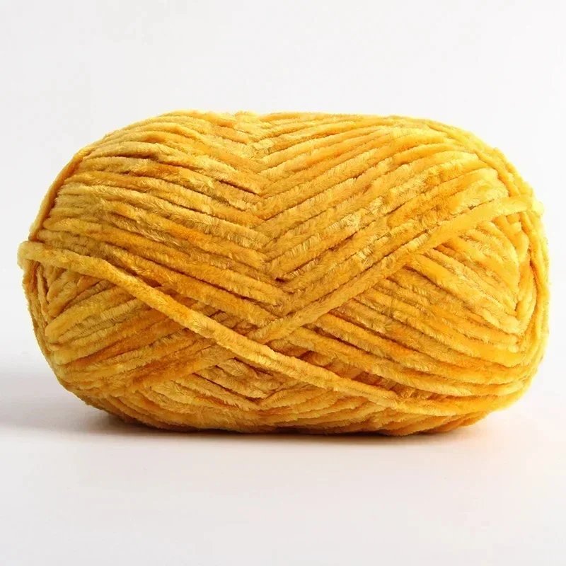 Soft Chenille Yarn 100g for Crafting Projects
