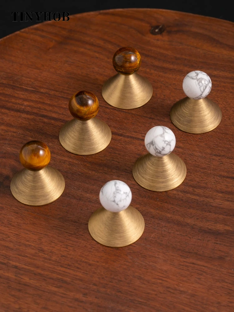 French Crystal + Brass Furniture Small Handle /Cabinet Knobs Kitchen Drawer Knobs Cupboard Door Handle for Furniture Hardware