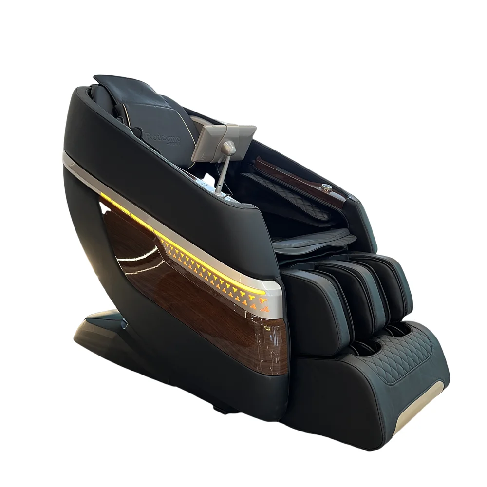 

2024 New Design Luxury Shiatsu 4d 3d 5d SL Track Massage Chair Foot Spa Full Body Massage Seat Zero Gravity Massage Chair