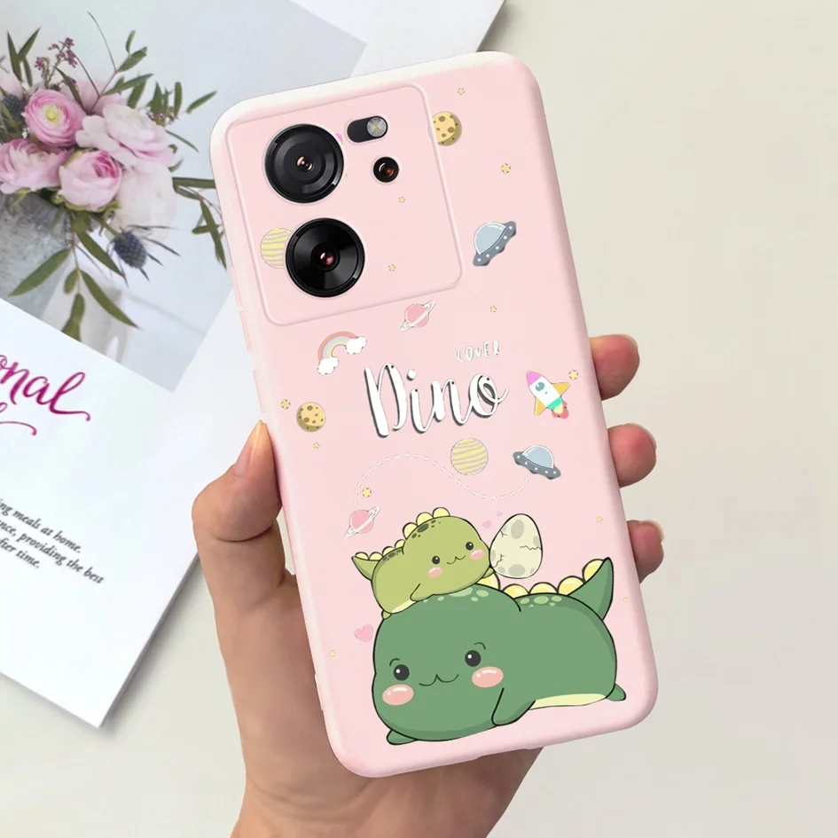 For Xiaomi Mi 13T Pro Case 2023 Cool Fashion Pattern Slim Matte Soft Silicone TPU Cover For Xiaomi 13T Pro Mi13T Mi13TPro Bumper