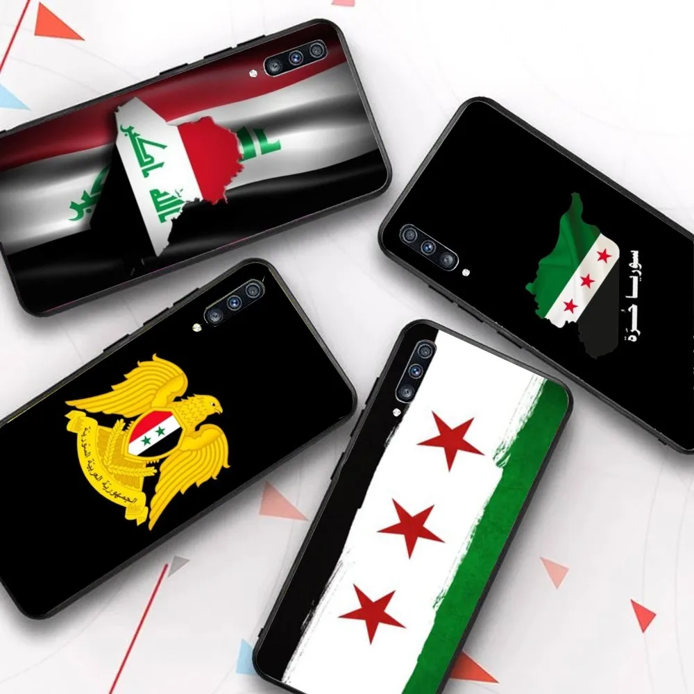 Syria Flag Phone Case For Samsung A 10 11 12 13 20 21 22 30 31 32 40 51 52 53 70 71 72 73 91 13 shell