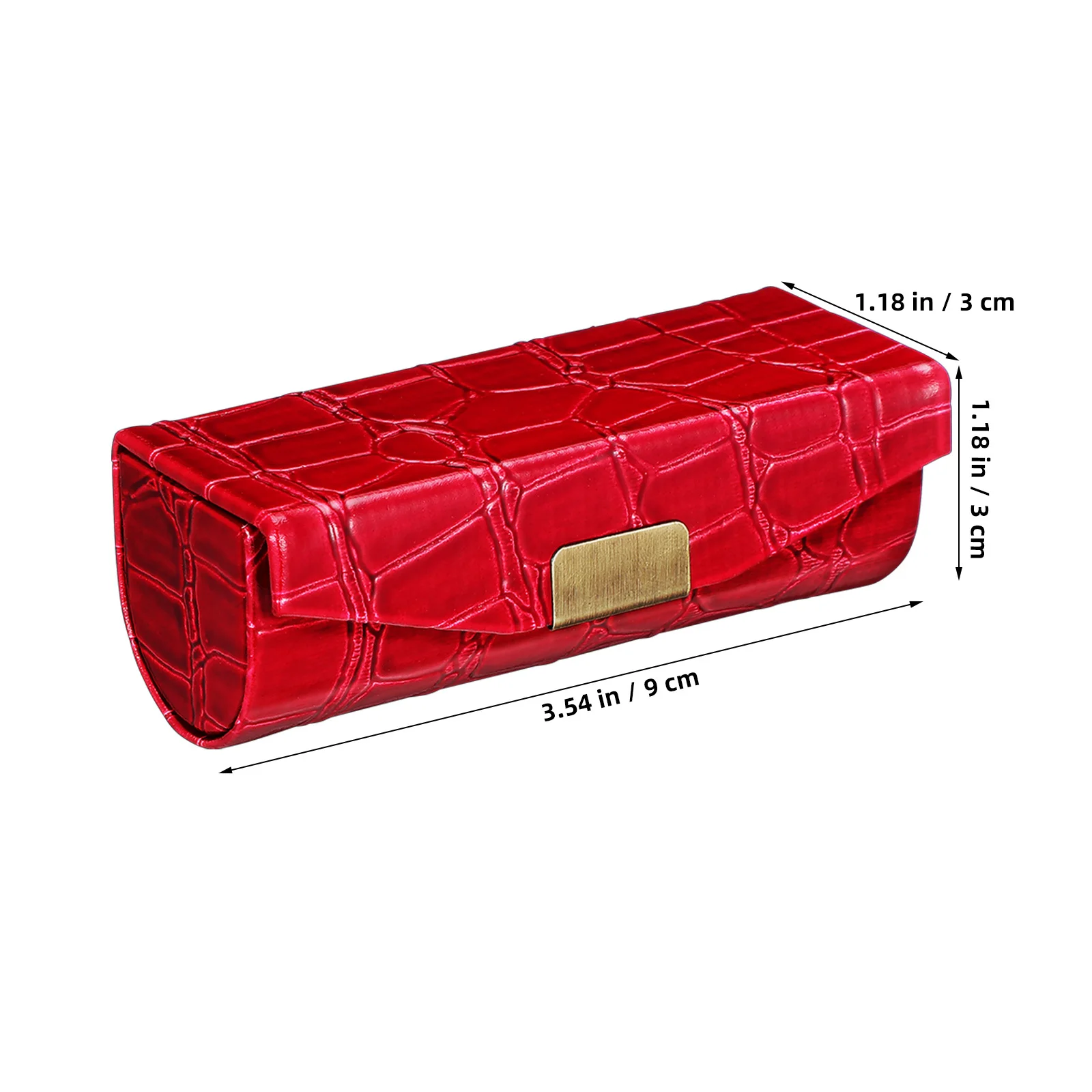 Lippenstifthouder Mini Compacte Lippenbalsemcontainer Enkele lippenstift Opbergdoos Draagbare tas Organisator Lipglossdoos Klein
