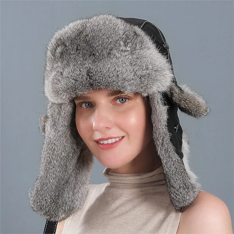 

Middle-aged and elderly hats for men women cold-proof outdoor warmth ear cold cotton riding electric bikes