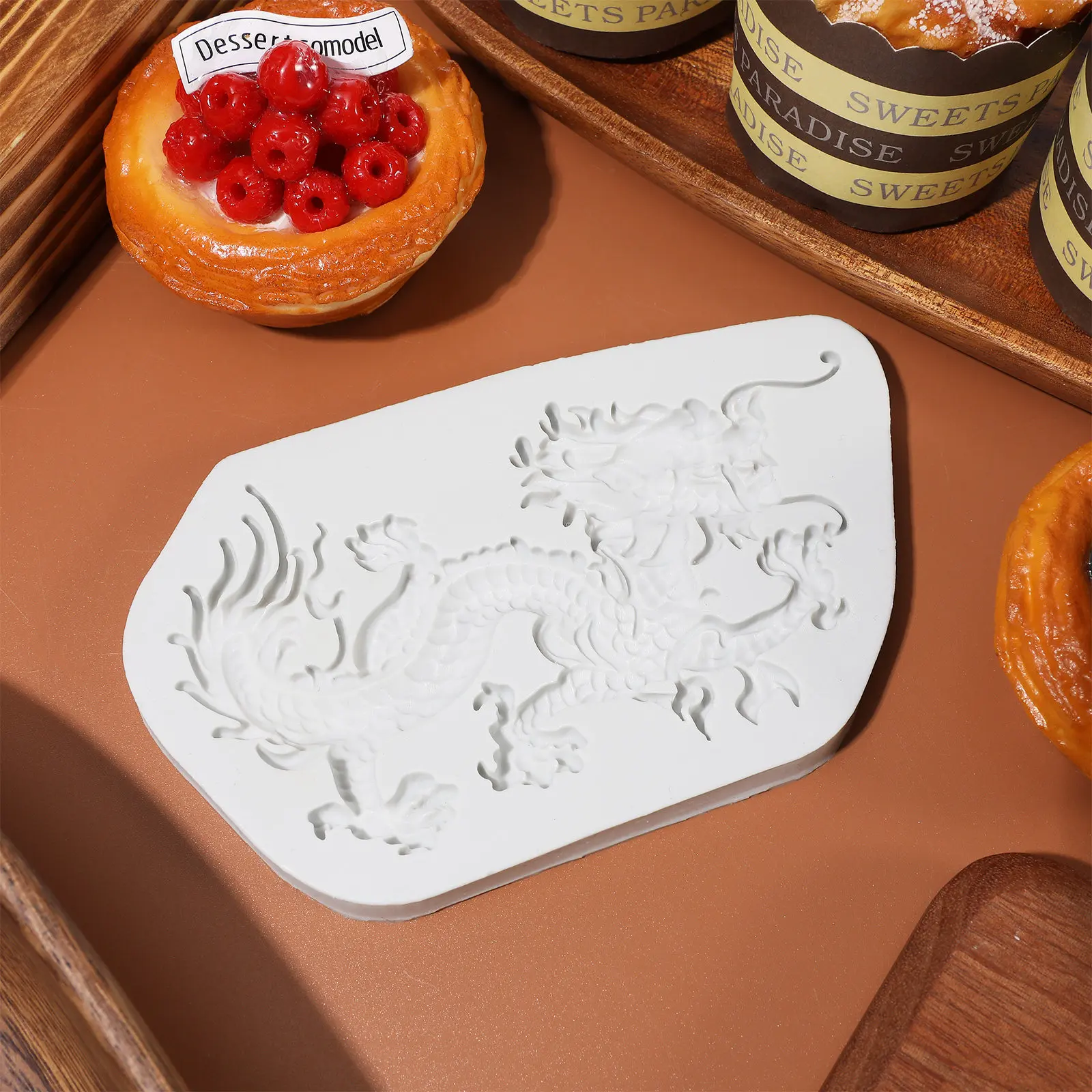 Dragon Silicone Chocolate Mold - Silicone Cake Mold recension och pris
