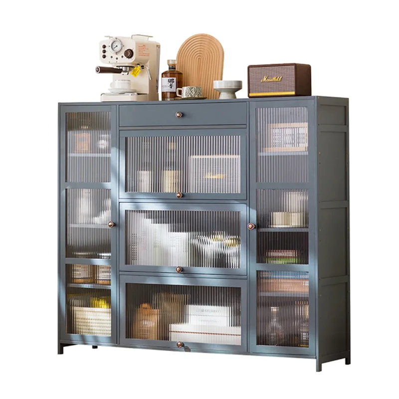 

Floor-to-ceiling bookcase household modern simplicity with door dustproof simple floor-to-ceiling low cabinet wall storage shelf