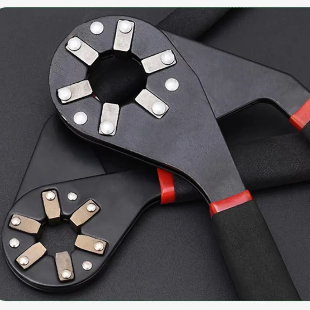 6/8 Inch Magic Wrench Household Maintenance Adjustable Twisting Hand Clamping Socket Outer Hexagonal Multifunctional Tool